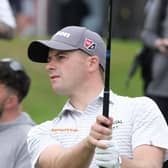 David Law watches a shot during the second round of the Farmfoods Scottish Challenge presented by The R&A. Picture: Five Star Sports Agency