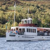 The Sir Walter Scott on Loch Katrine, where is hopes to sail again this summer. PIC: Paul Saunders.