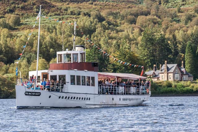 The Sir Walter Scott on Loch Katrine, where is hopes to sail again this summer. PIC: Paul Saunders.