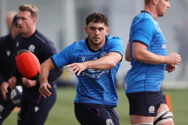 Glasgow Warriors winger Rufus McLean is one of four debutants in the Scotland starting XV. (Photo by Craig Williamson / SNS Group)