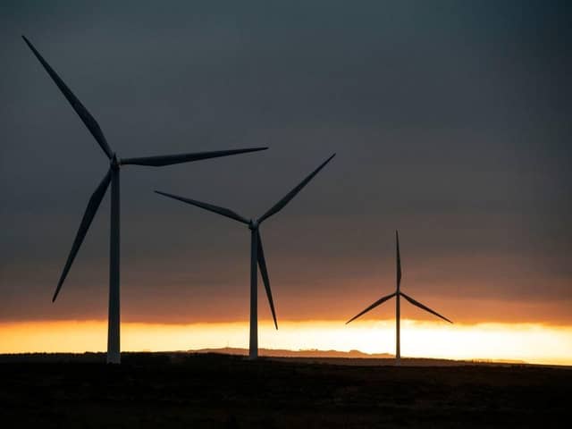 Wind turbines are unsightly and inefficient, says reader  (Photo by ANDY BUCHANAN/AFP via Getty Images)