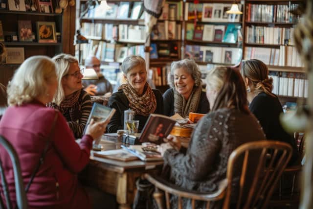 Support your local cafe by making it your book group's regular meeting place (Picture: Adobe)