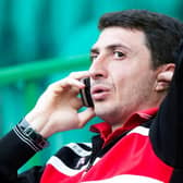 Shota Arveladze was a coach at AZ Alkmaar when they met Celtic in an end of season friendly, before branching out on his own as a boss. (Picture: SNS)