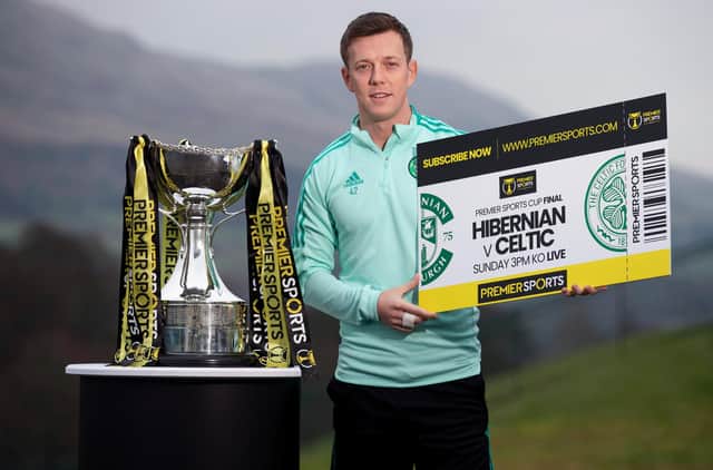 Celtic's Callum McGregor was speaking at a Premier Sports Cup event. Premier Sports is available on Sky, Virgin TV and the Premier Player from £12.99 per month, and on Amazon Prime as an add-on subscription.