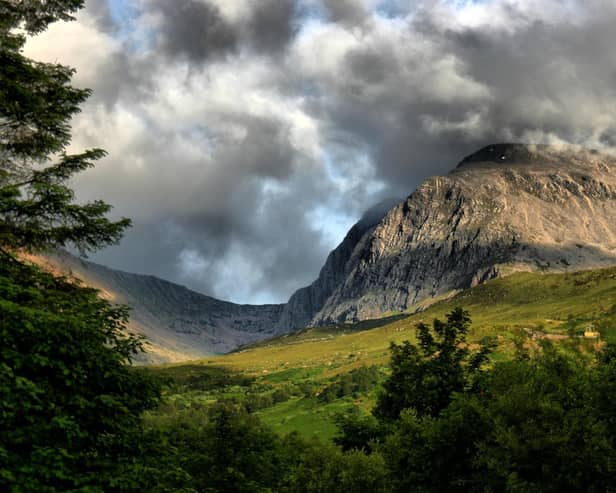 Ben Nevis was originally a huge active volcano which exploded and collapsed inwards millions of years ago. Now, it is simply a quintessential example of the beauty of Scotland and a 'must' for hikers in or visiting the country.