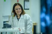 Deputy First Minister Kate Forbes visiting chemical manufacturer Syngenta Grangemouth. Picture: Sandy Young/scottishphotographer.com