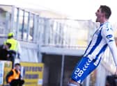 Kyle Lafferty scored twice as Kilmarnock defeated Partick Thiste 2-1.