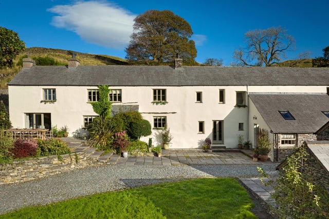 The home is nestled in the Lake District.
