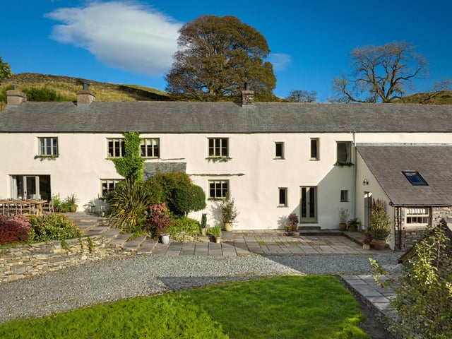 The home is nestled in the Lake District.