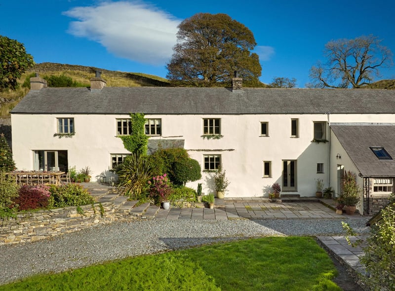 The home is nestled in the Lake District.