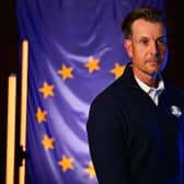 European Ryder Cup captain Henrik Stenson. Picture: Julio Aguilar/Getty Images.