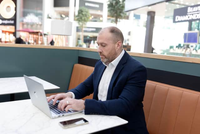 The Silverburn centre in Glasgow said the new work hub will create a 'comfortable and productive environment for people to enjoy'.