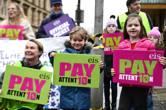 Teachers have walked out this month