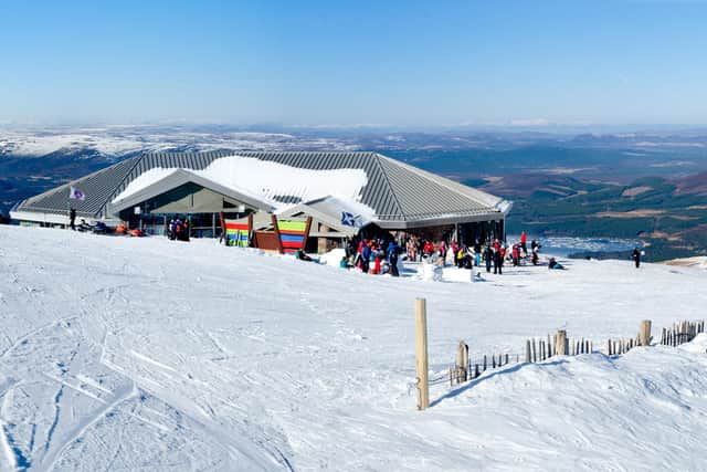 The Top Station and Ptarmigan restaurant at Cairngorm Mountain snowsports resort. Picture: Tim Winterburn/HIE
