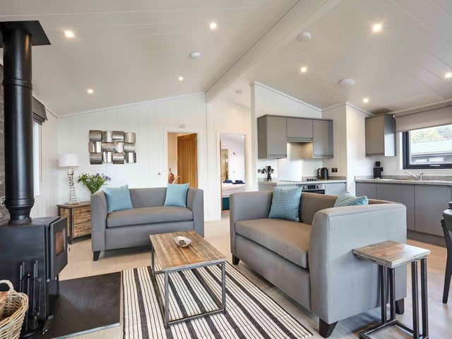 Luxurious fixtures and fittings.