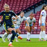 Scotland's Martha Thomas was prolific against Israel in Hungary.