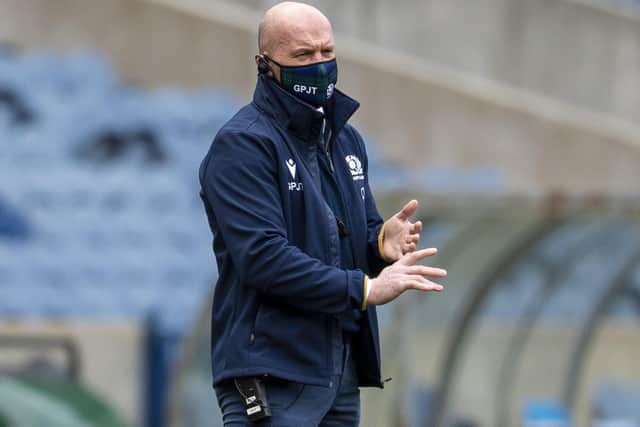 Head coach Gregor Townsend was left to rue Scotland's errors around set-piece and contact. Picture: Ross MacDonald/SNS