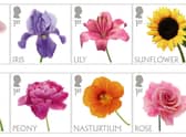 The new 10-stamp showcases some of the most popular types of flowers grown in gardens across the UK.