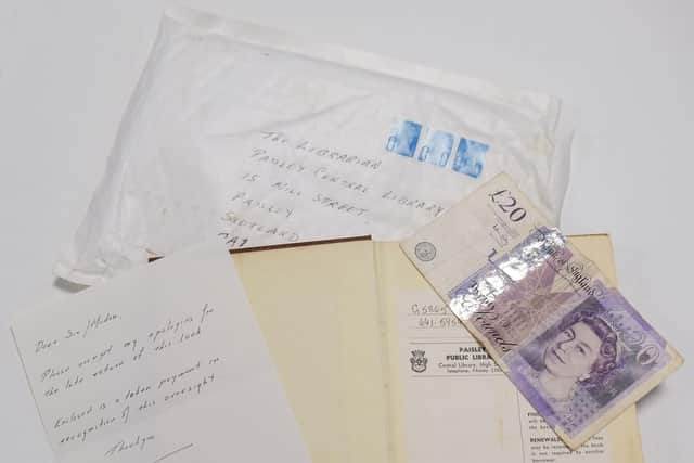 The recipe book which has been returned to the library over 50 years after it was due to be returned. (Picture credit: Macdonald Media/PA Wire)