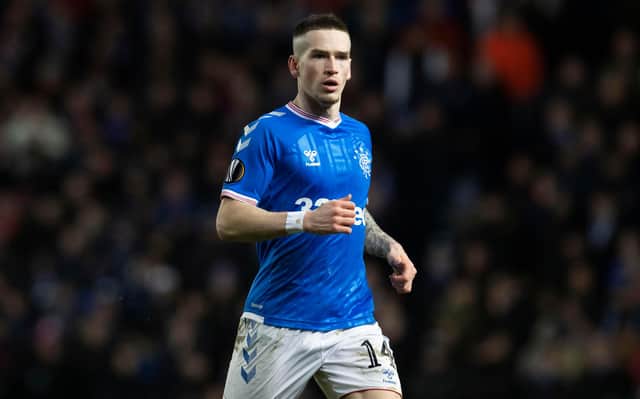Rangers winger Ryan Kent is sweating on a possible two-match SFA suspension
