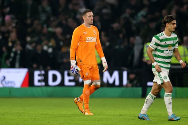 Rangers goalkeeper Allan McGregor. (Photo by Craig Williamson / SNS Group)