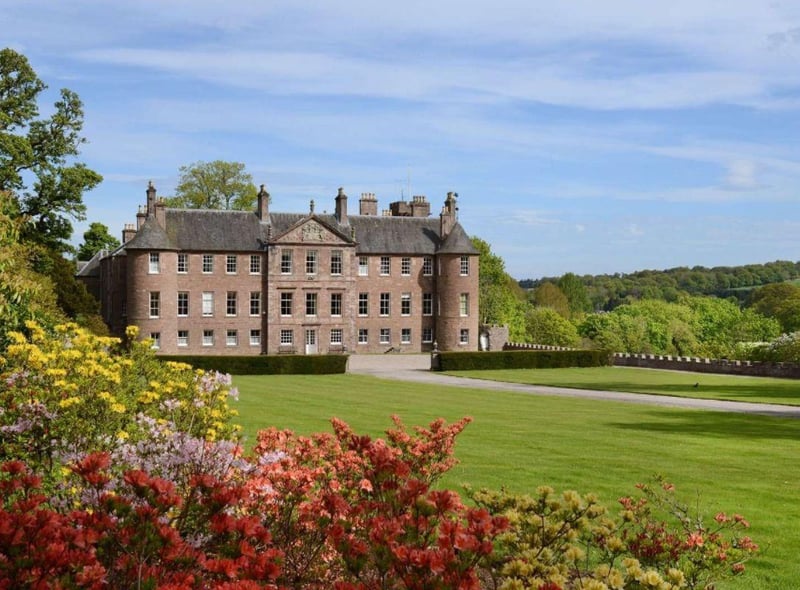 On the market for offers over £3 million, Brechin Castle dates back to the 13th century, although the present building is the result of significant reconstructed and expansion in the early 18th century. Overlooking the River South Esk, it comes with salmon fishing rights and around 70 acres of land, including a walled garden, five cottages and a courtyard. Two drives lead to the castle from the north and south, and inside there are 8 reception rooms, 16 bedrooms and 10 bathrooms. Original features include a turret room, panelled walls, vaulted ceilings and an imposing imposing staircase.