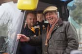 Nigel Farage took some time out of his travels to share the petition 