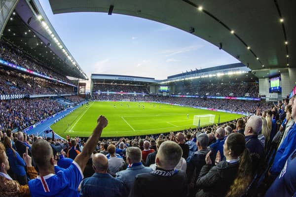 Ibrox is Levy’s first sporting venue in Scotland, though the firm already has a presence at Glasgow’s Ovo Hydro. Picture: Kirk O'Rourke