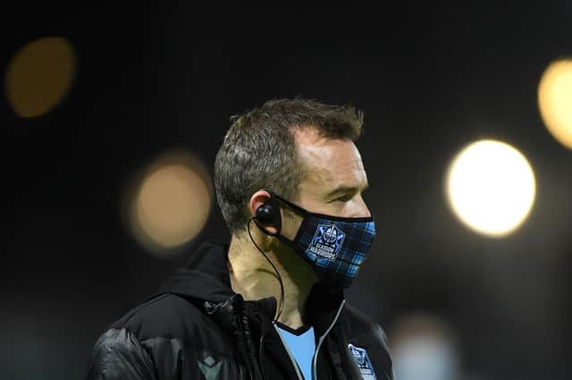 Glasgow Warriors head coach Danny Wilson is hopeful the club's match with Edinburgh will go ahead on January 2. Picture: Stu Forster/Getty Images