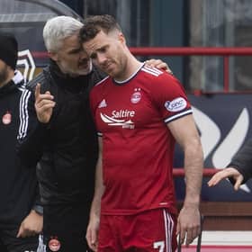 Aberdeen boss Jim Goodwin will be looking to strengthen in the summer.  (Photo by Craig Foy / SNS Group)