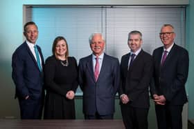 Acumen staff members: David Gow, Rhian Morgan, Sandy Roberston, Kevin McKenzie and Keith Mackie