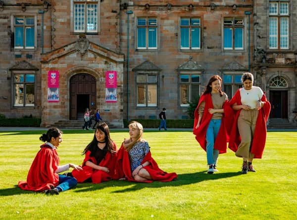 Students at the University of St Andrews
