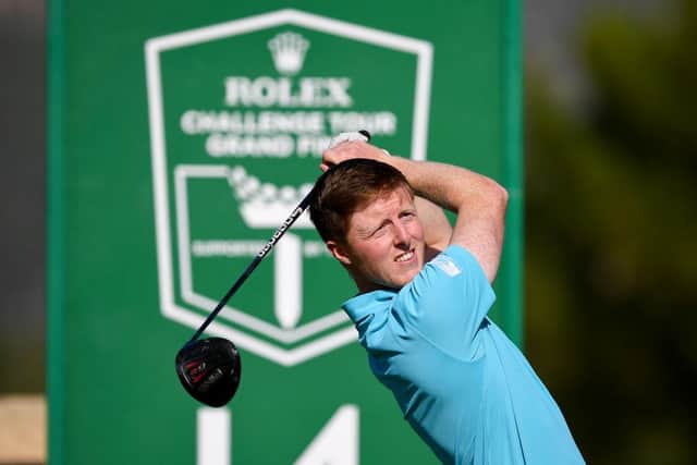 Craig Howie on the 14th hole during day one of the Rolex Challenge Tour Grand Final supported by The R&A at T-Golf & Country Club in Mallorca. Picture: Octavio Passos/Getty Images.