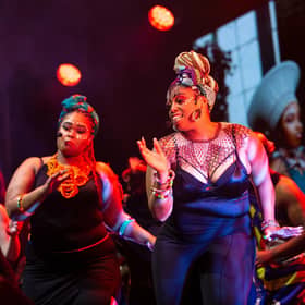 Shona the Musical Choir were among the acts performing as part of this year's Edinburgh International Festival. Picture: Jess Shurte