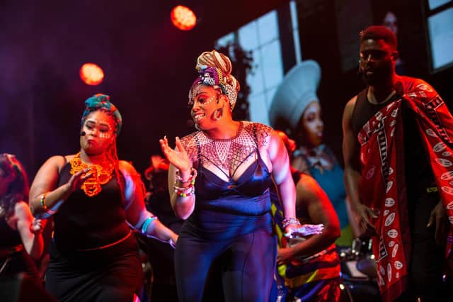 Shona the Musical Choir were among the acts performing as part of this year's Edinburgh International Festival. Picture: Jess Shurte