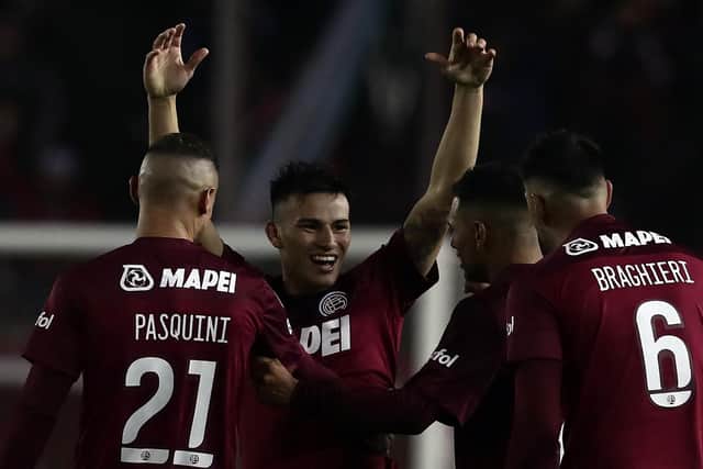 Alexandro Bernabei, centre, is likely to cost Celtic a fee of £3.75million.