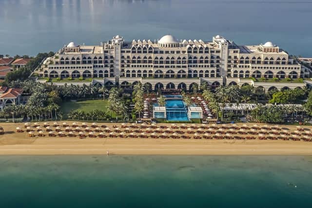 The Jumeirah Zabeel Saray hotel, Dubai. Pic: Hannah Stephenson/PA.