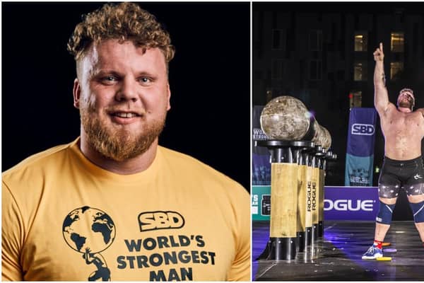 Tom Stoltman is the first Scotsman to ever win the World's Strongest Man competition. But how did he do in the Britain's Strongest Man competition 2024? (Twitter)