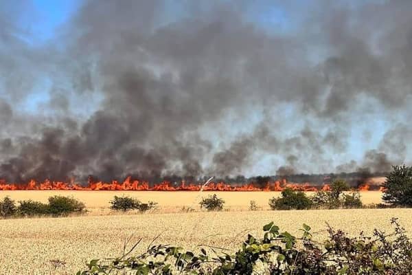 West Lothian fire: Pictures show firefighters still battling West Lothian wildfire which broke out three days ago