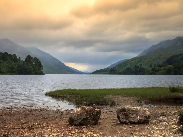 With both the Glenfinnan Viaduct and Glenfinnan Monument on its north bank, Loch Shiel isn't short of dramatic views. The 128 metre deep loch has made its mark on popular culture, featuring as the Black Lake in Harry Potter and the birthplace of Connor MacLeod in the Highlander film franchise.