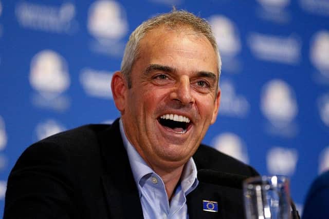 Paul McGinley reckons his template from the 2014 has not just been implemented but also improved by both Thomas Bjorn and Luke Donald in the two home Ryder Cups for Europe since then. Picture: Harry Engels/Getty Images.