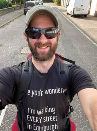 Gary Wicksted has pounded the pavements of every one of the capital’s 4841 roads, streets and paths for the last year as he raised cash for the Anna Burnett Trust.