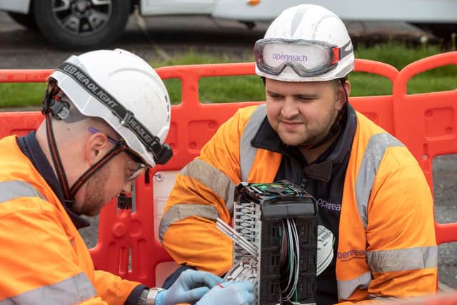 Openreach has outlined plans to build 'ultrafast, ultra-reliable' full-fibre broadband to at least three million more homes and businesses – including more than 300,000 in Scotland.