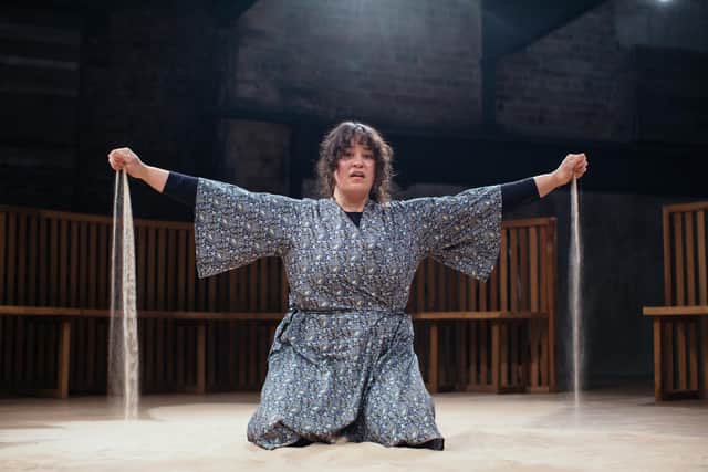 Shakara Rose Carter in Walden by Magnetic North at the Fruitmarket PIC: Jassy Earl