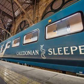 The alleged offences took place on the night train between Glasgow and London