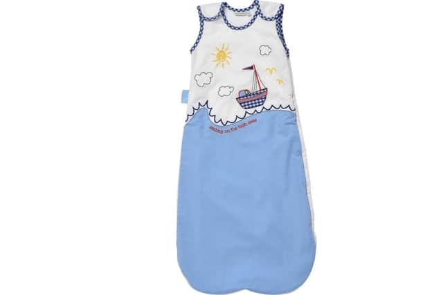 The JoJo Maman Bebe Nautical Lightweight Baby Sleeping Bag was one of the products which failed Which's safety tests.