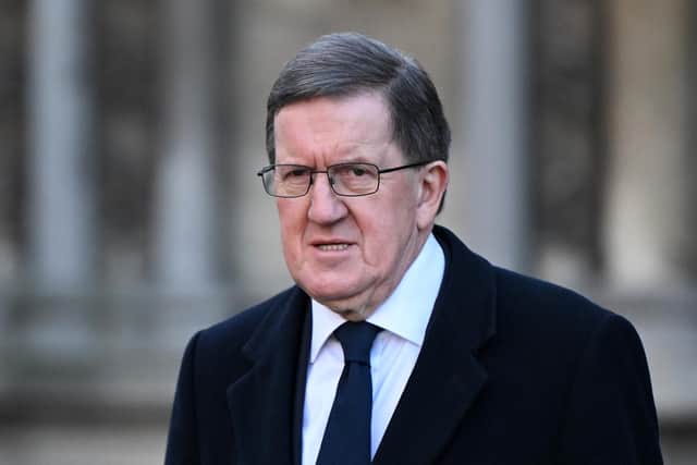 Former Nato Secretary General Lord Robertson has said UK national security is 'in peril' due to defence spending being too little (Picture: Justin Tallis/AFP via Getty Images)