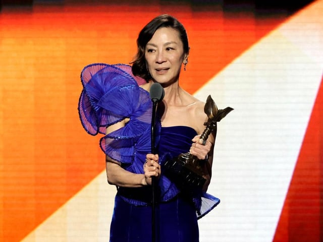 Malaysian actor Michelle Yeoh is the hot favourite to win for her outstanding role in Everything Everywhere All At Once.