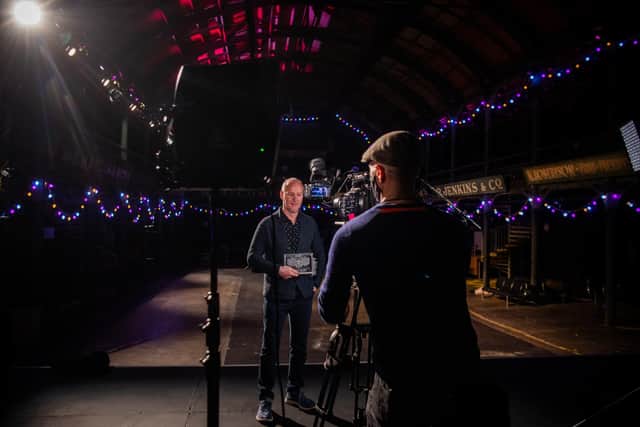 Donald Shaw, the creative producer of Celtic Connections, in the Old Fruitmarket.