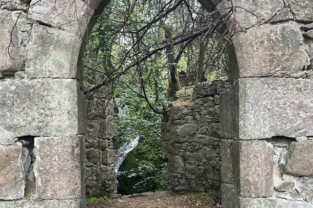 The ‘secret’ waterfall and folly in the Bennachie hills which feature in Unsolved